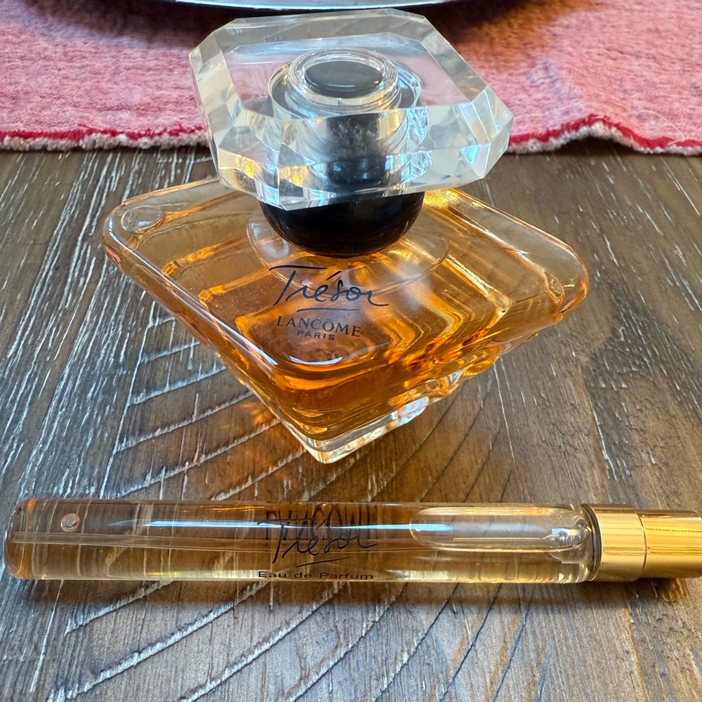 New! Lancôme Trésor Perfume Set